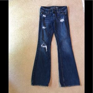 American Eagle distressed jeans